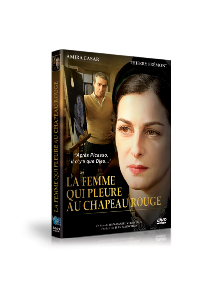 La femme qui pleure au chapeau rouge