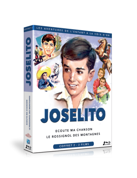 Coffret Joselito blu ray vol 2 - Le rossignol des montagnes - Ecoute ma chanson