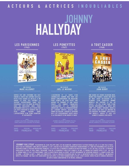 Acteurs et Actrices inoubliables : Johnny Hallyday
