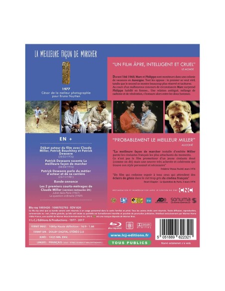 La meilleure façon de marcher - Blu-ray