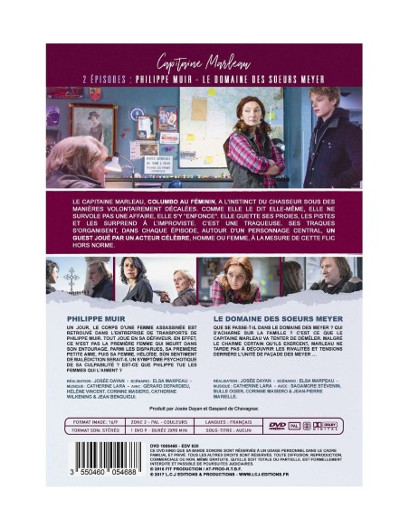 Capitaine Marleau  : Philippe Muir + Le domaine des soeurs Meyer