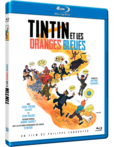 Tintin et les oranges bleues BD