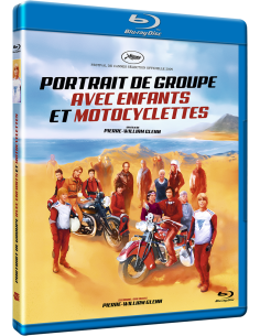 Portrait de Groupe avec enfants et Motocyclettes - BD